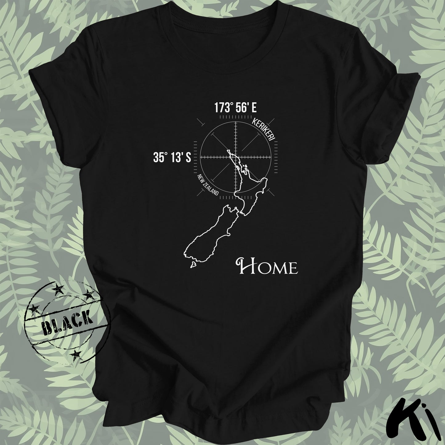 KERIKERI New Zealand Home Co-ordinates Shirt
