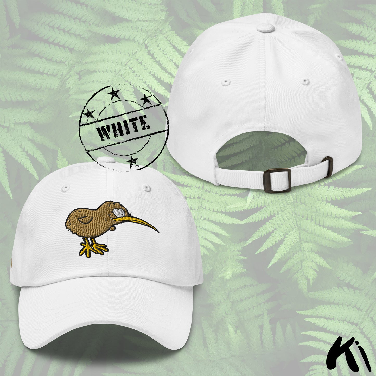 KIWI BIRD Embroidered Dad Hat