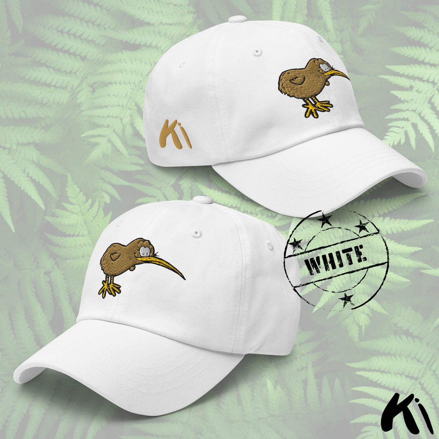 KIWI BIRD Embroidered Dad Hat