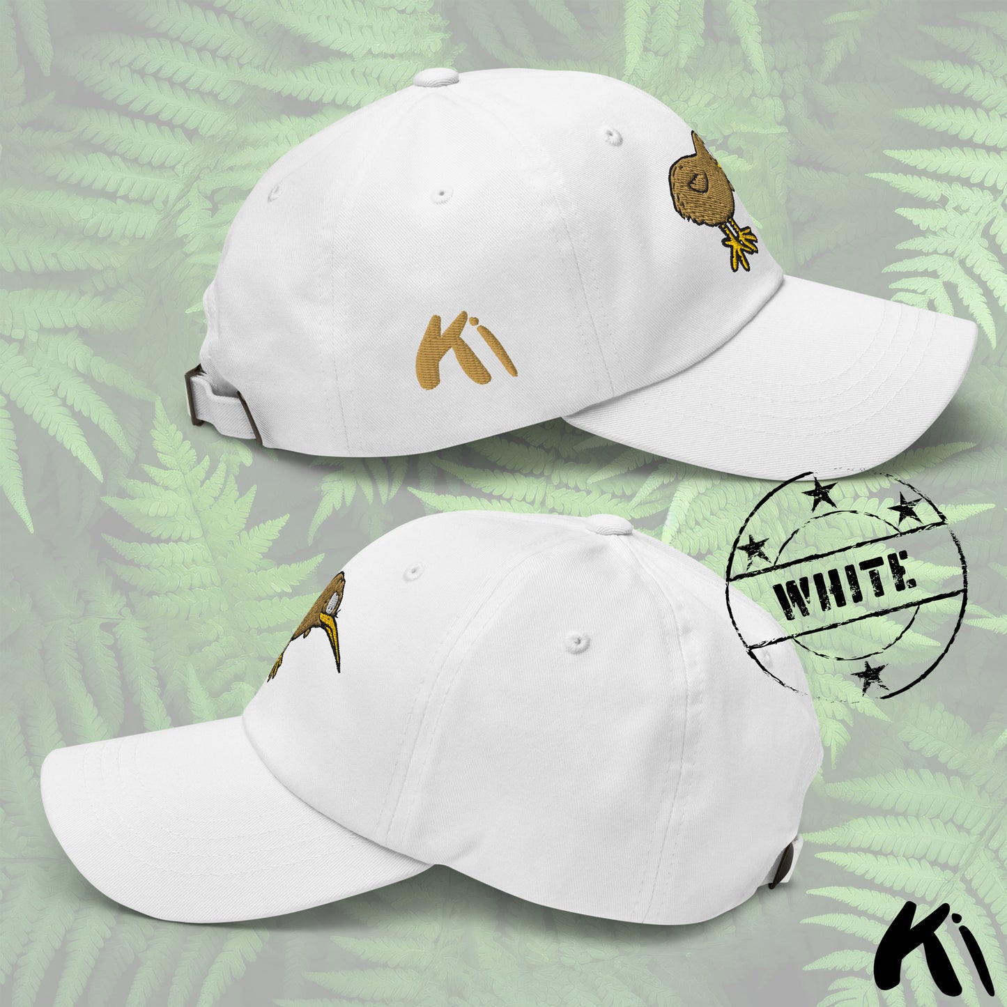 KIWI BIRD Embroidered Dad Hat