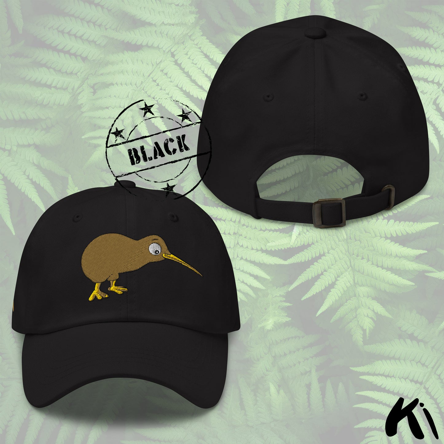 KIWI BIRD Embroidered Dad Hat