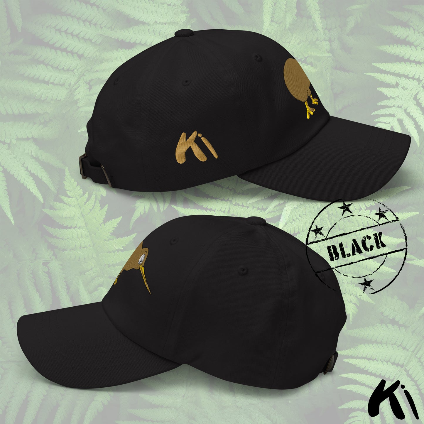 KIWI BIRD Embroidered Dad Hat
