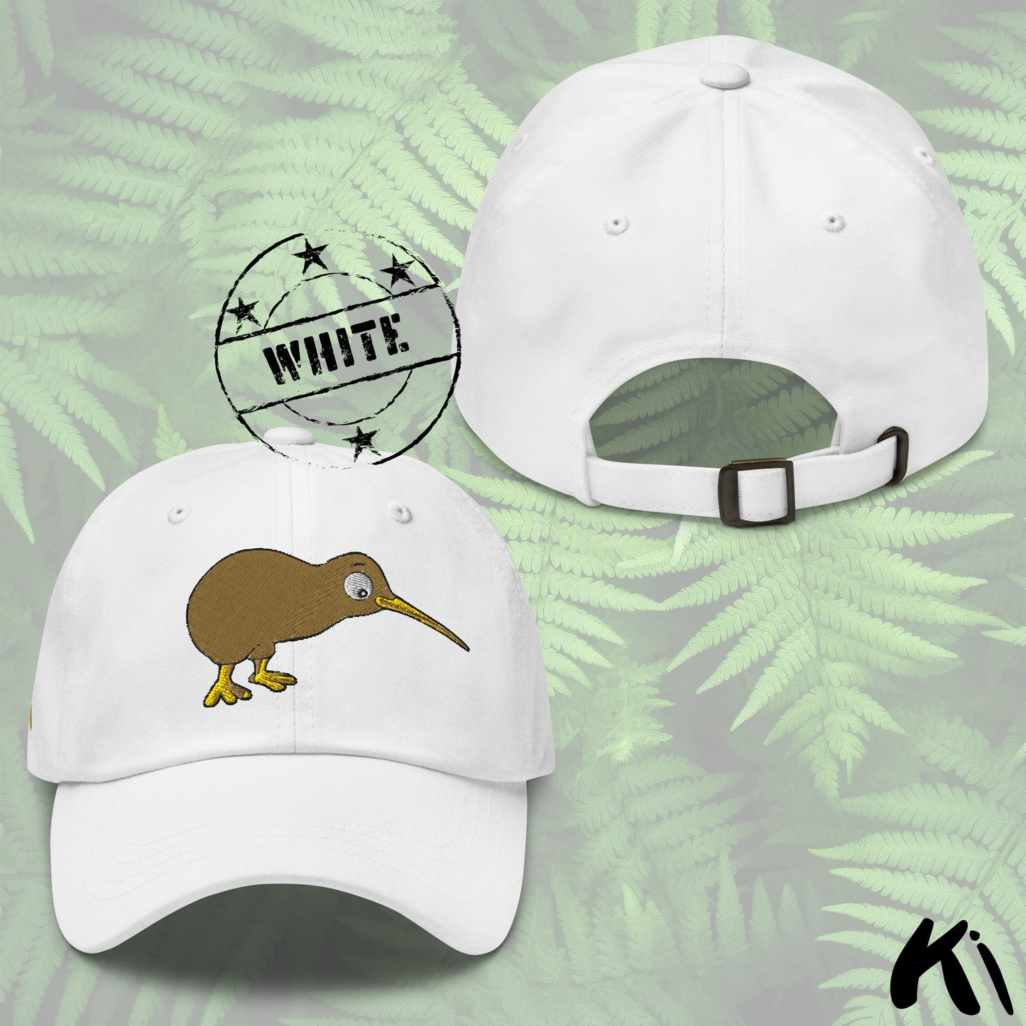 KIWI BIRD Embroidered Dad Hat