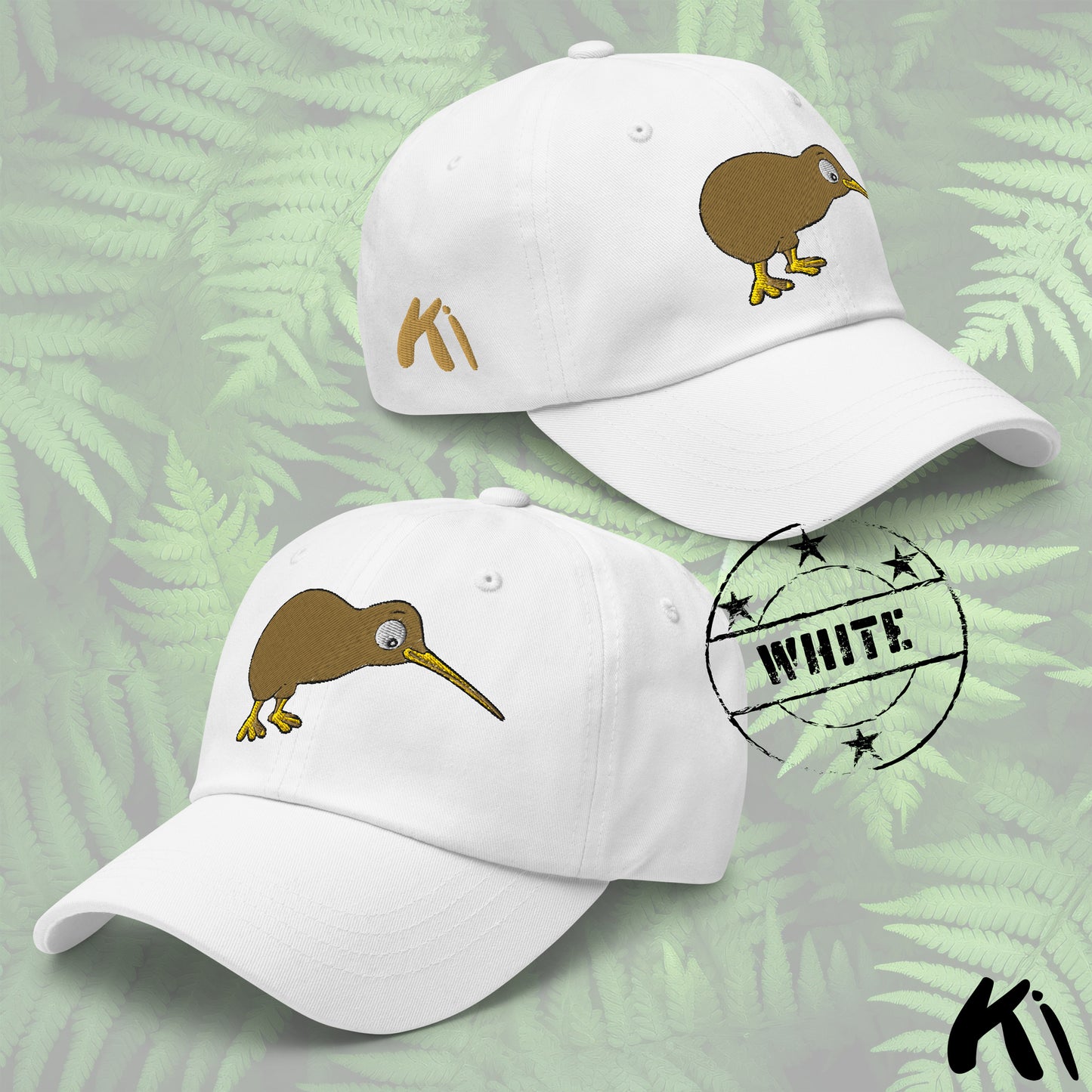 KIWI BIRD Embroidered Dad Hat