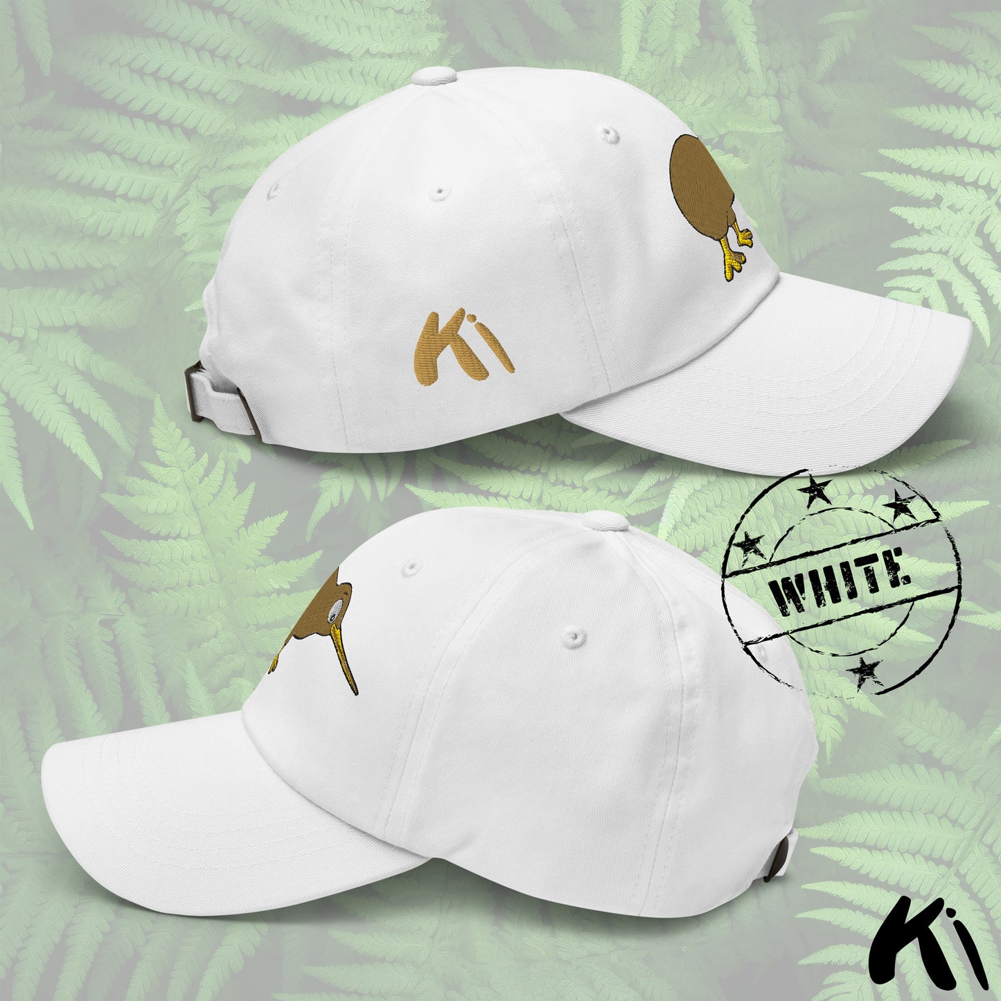 KIWI BIRD Embroidered Dad Hat