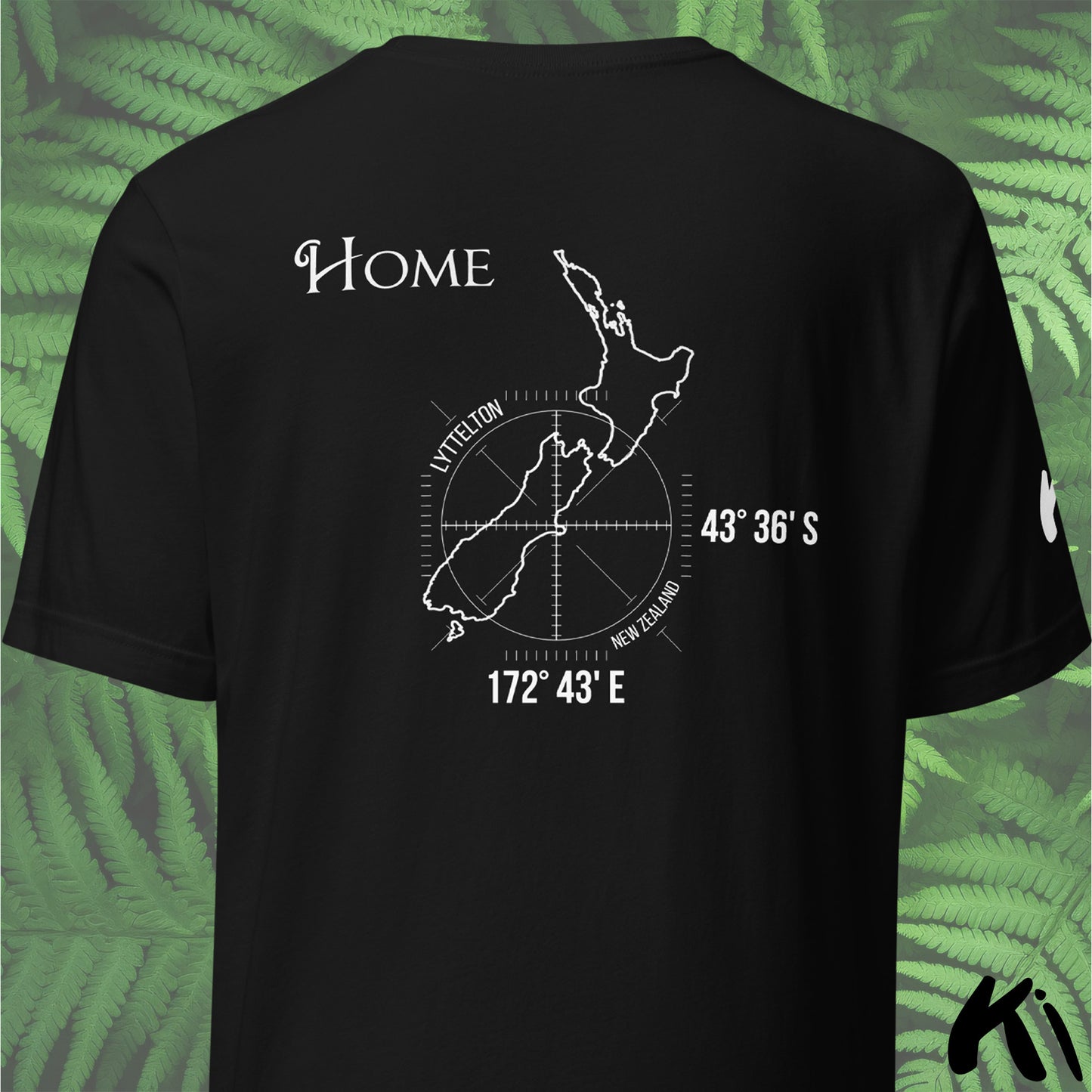LYTTELTON New Zealand Home Co-ords Shirt BACK PRINT