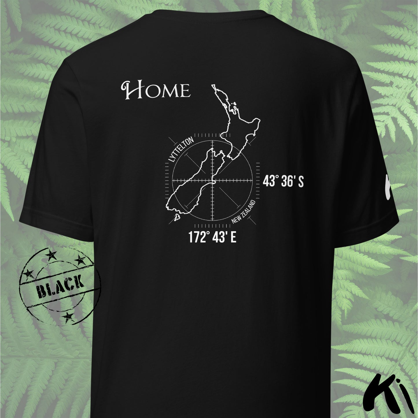 LYTTELTON New Zealand Home Co-ords Shirt BACK PRINT