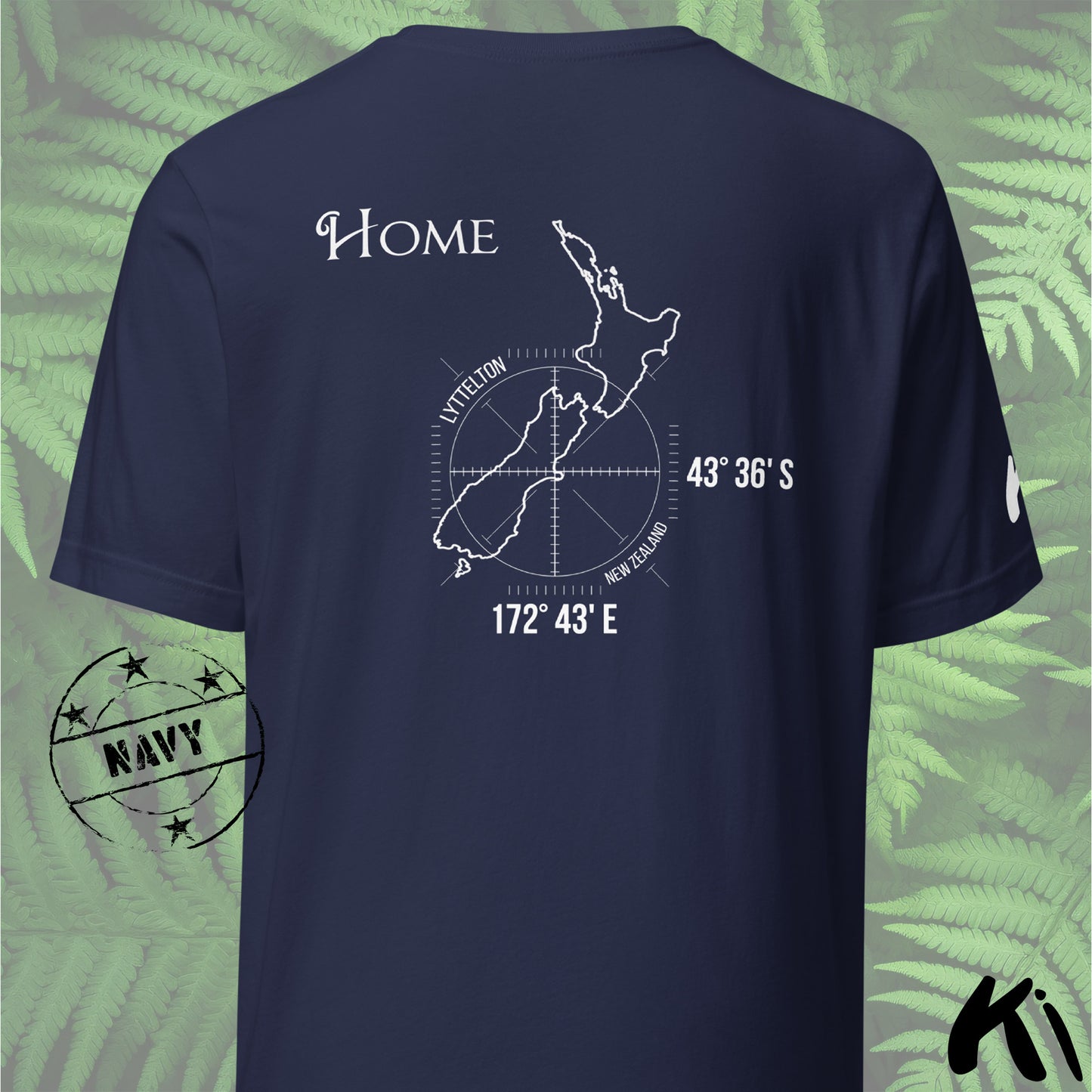 LYTTELTON New Zealand Home Co-ords Shirt BACK PRINT