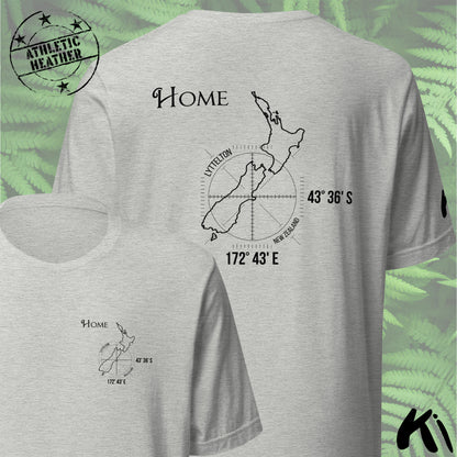 LYTTELTON New Zealand Home Co-ords Shirt FRONT & BACK PRINT