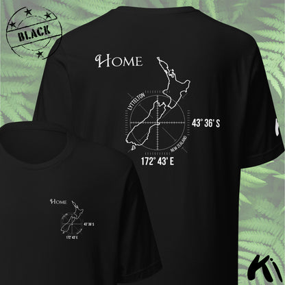 LYTTELTON New Zealand Home Co-ords Shirt FRONT & BACK PRINT