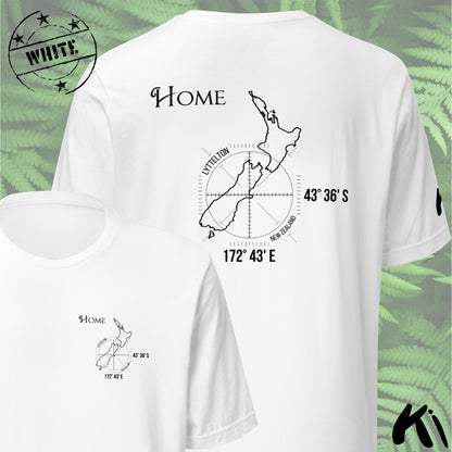 LYTTELTON New Zealand Home Co-ords Shirt FRONT & BACK PRINT