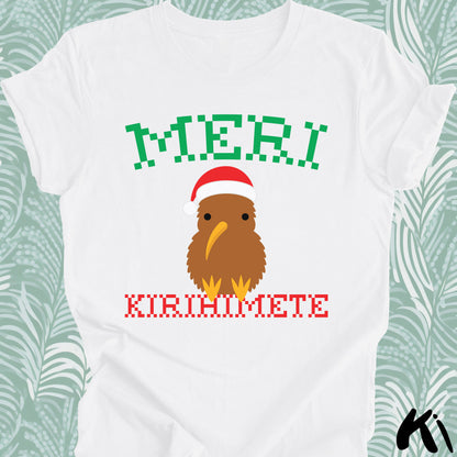 MERI KIRIHIMETE Kiwi Christmas Shirt