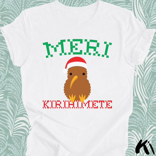 MERI KIRIHIMETE Kiwi Christmas Shirt