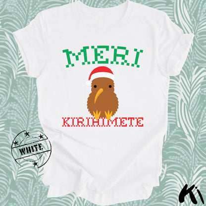 MERI KIRIHIMETE Kiwi Christmas Shirt