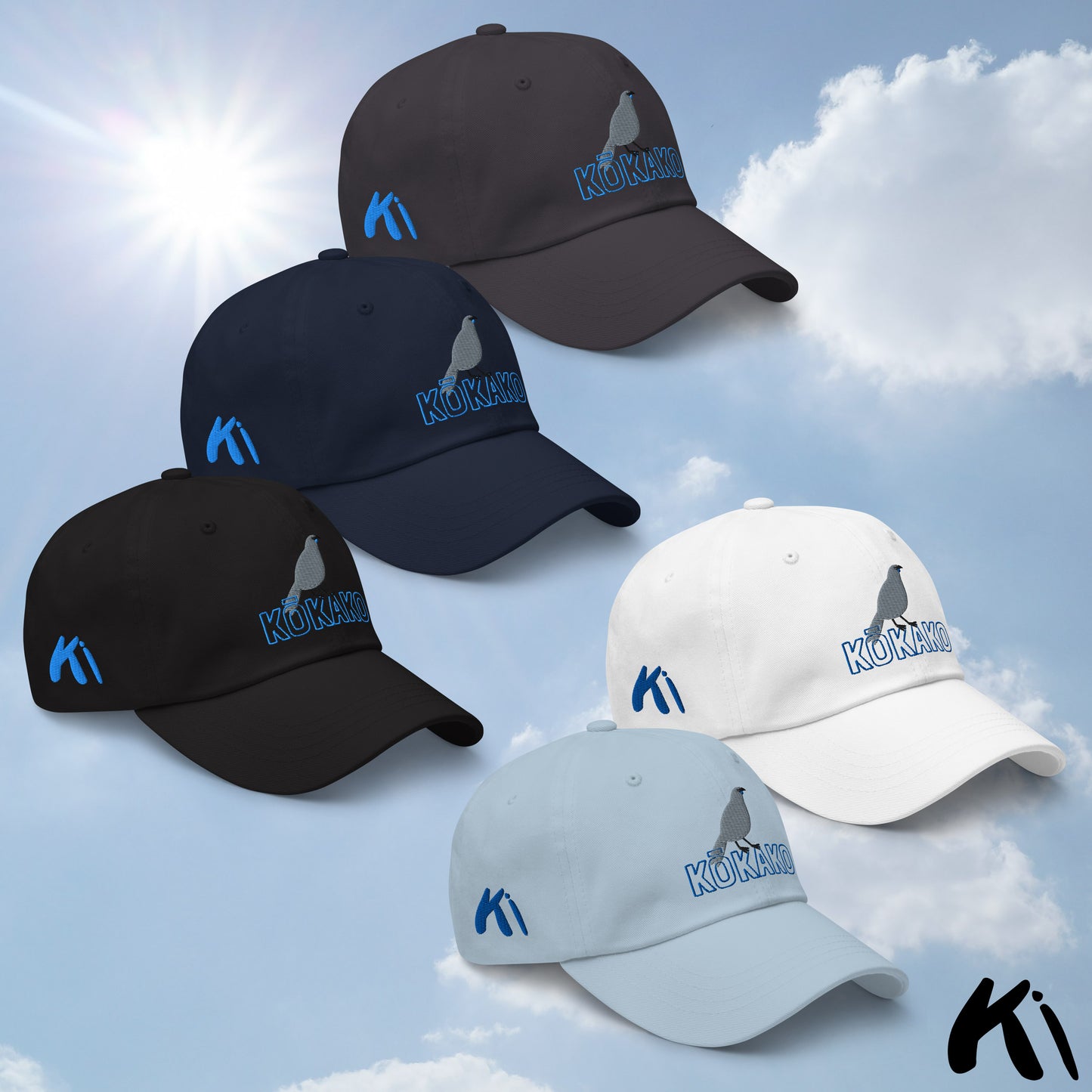 NORTH ISLAND KŌKAKO Embroidered Cap / Dad hat