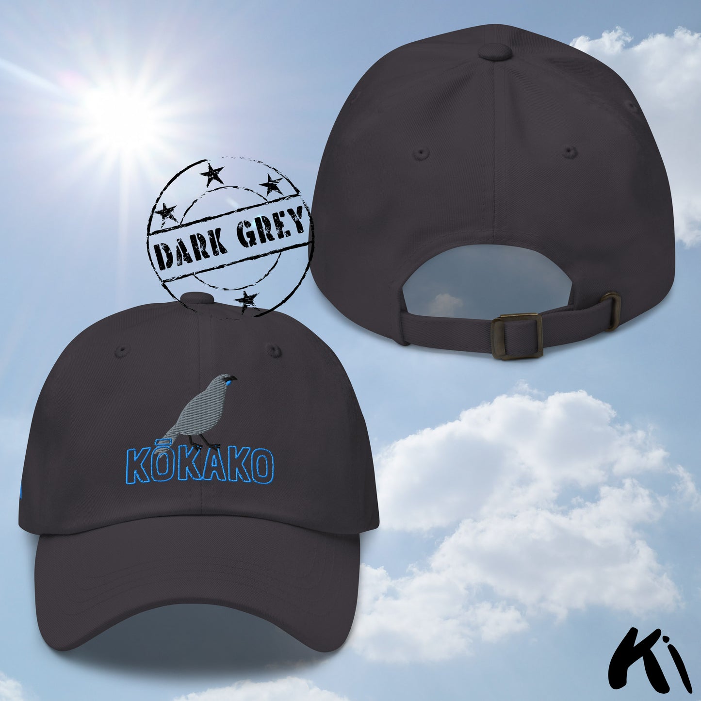 NORTH ISLAND KŌKAKO Embroidered Cap / Dad hat