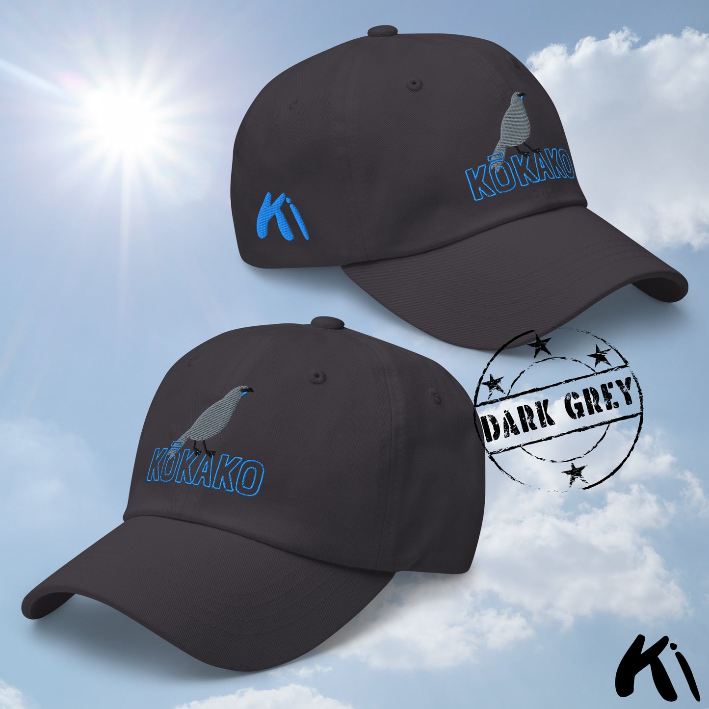 NORTH ISLAND KŌKAKO Embroidered Cap / Dad hat