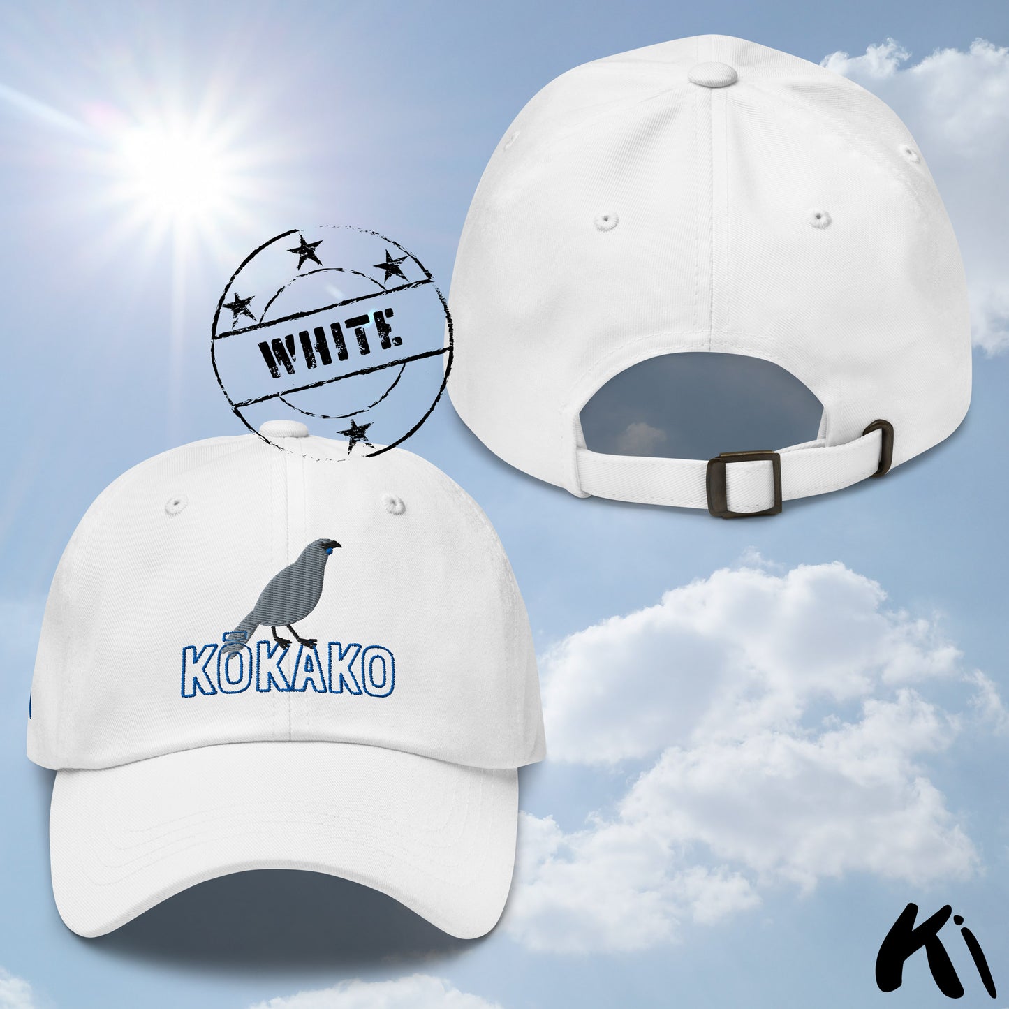 NORTH ISLAND KŌKAKO Embroidered Cap / Dad hat