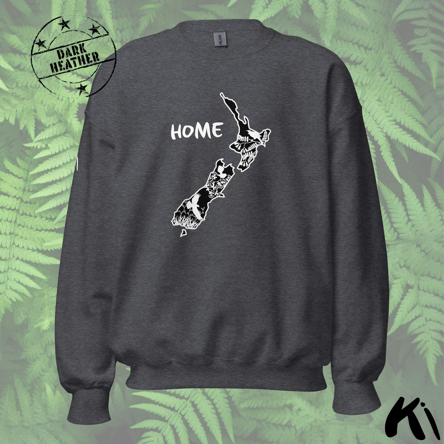 New Zealand HOME Native Birds Sweatshirt
