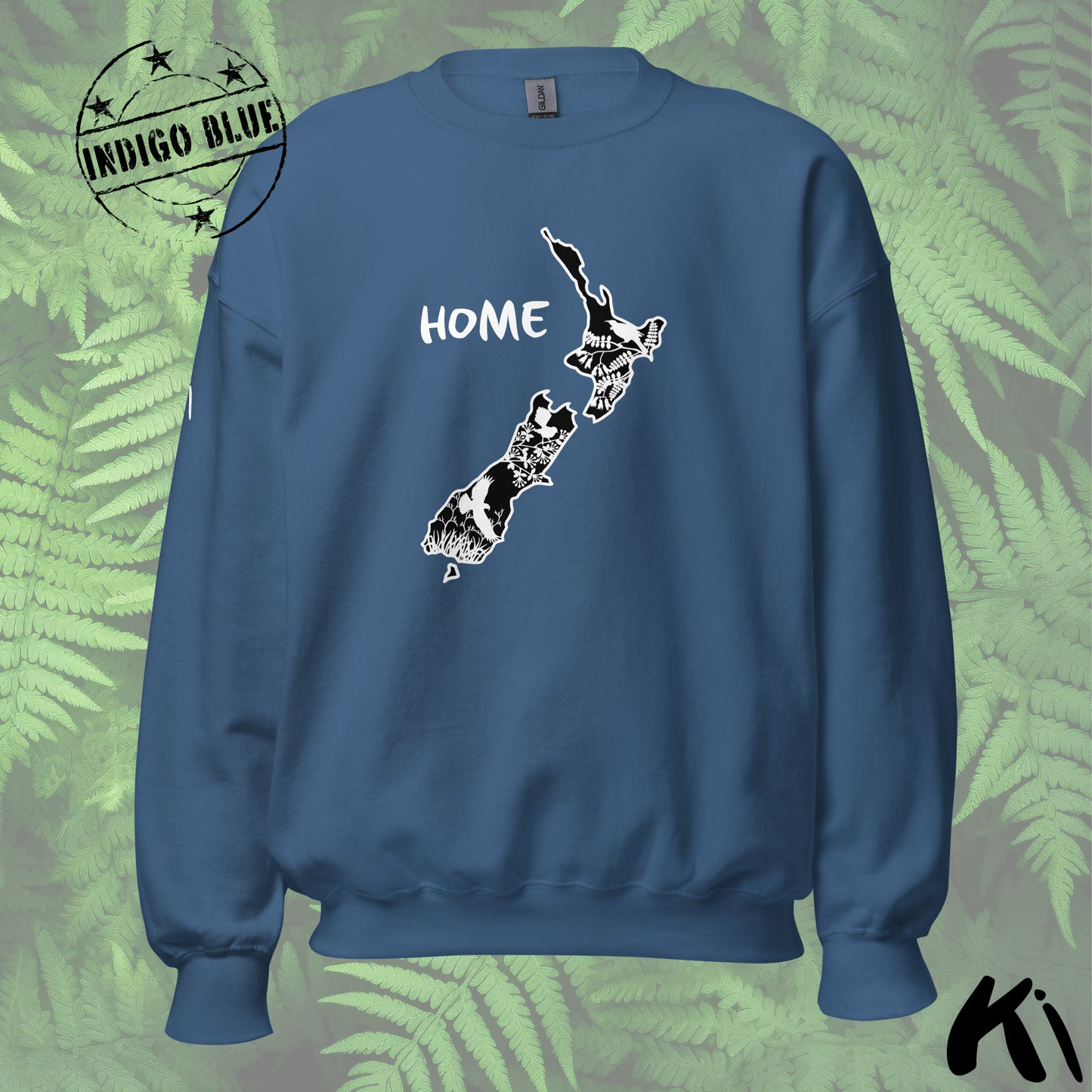 New Zealand HOME Native Birds Sweatshirt