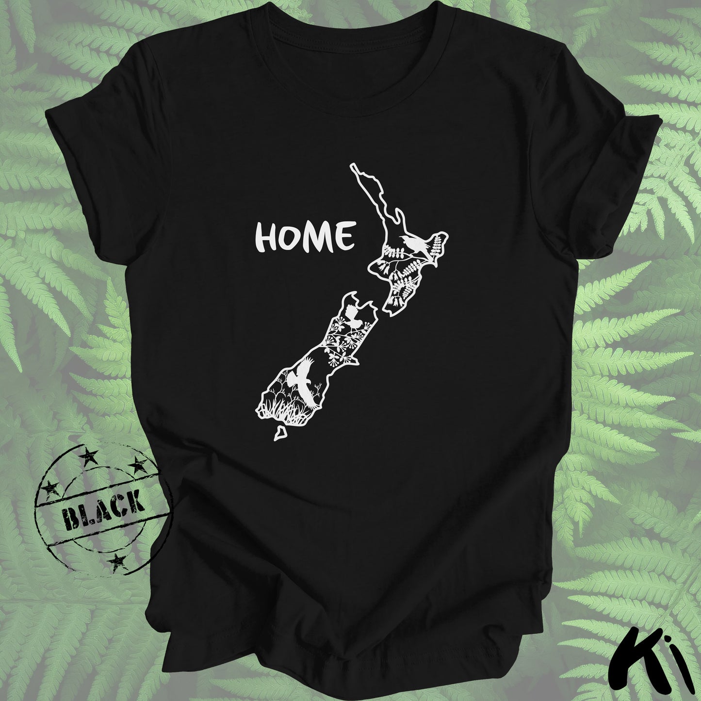 New Zealand HOME Native Birds Shirt