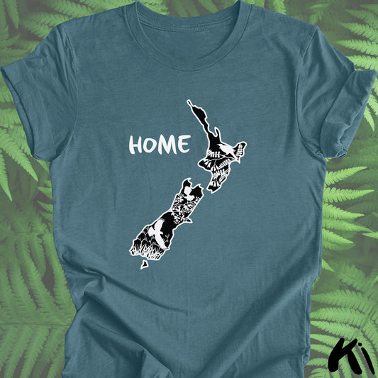 New Zealand HOME Native Birds Shirt