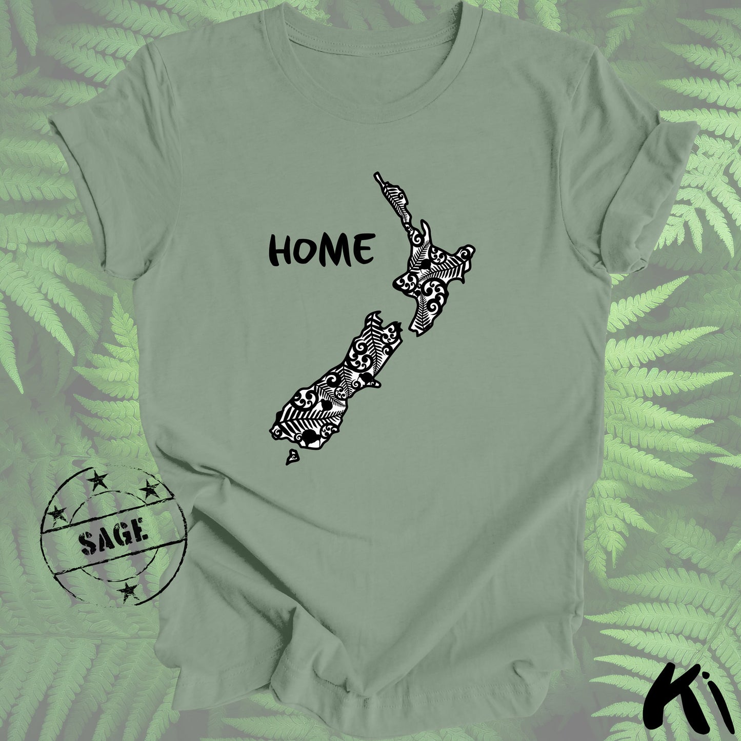 New Zealand HOME Koru & Kiwi Shirt