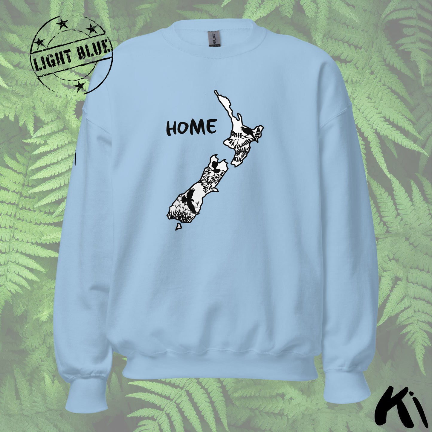 New Zealand HOME Native Birds Sweatshirt