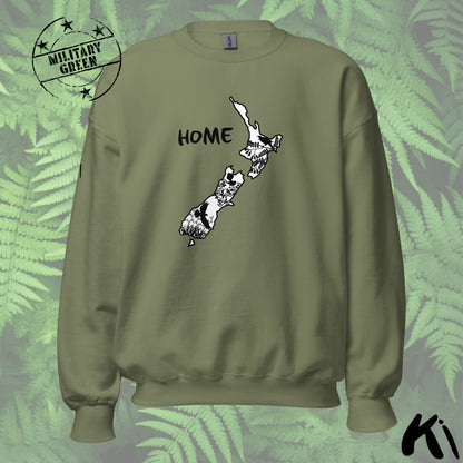 New Zealand HOME Native Birds Sweatshirt