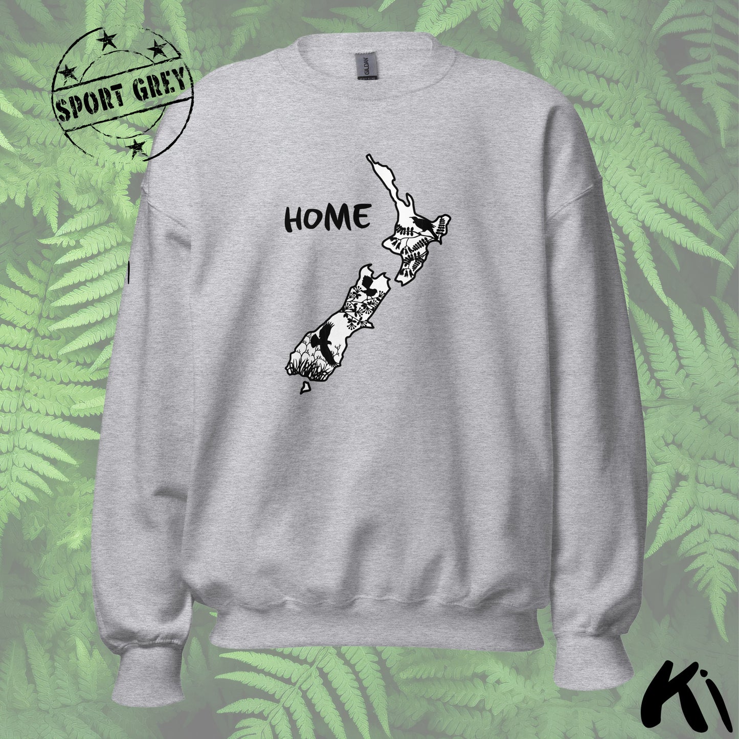 New Zealand HOME Native Birds Sweatshirt