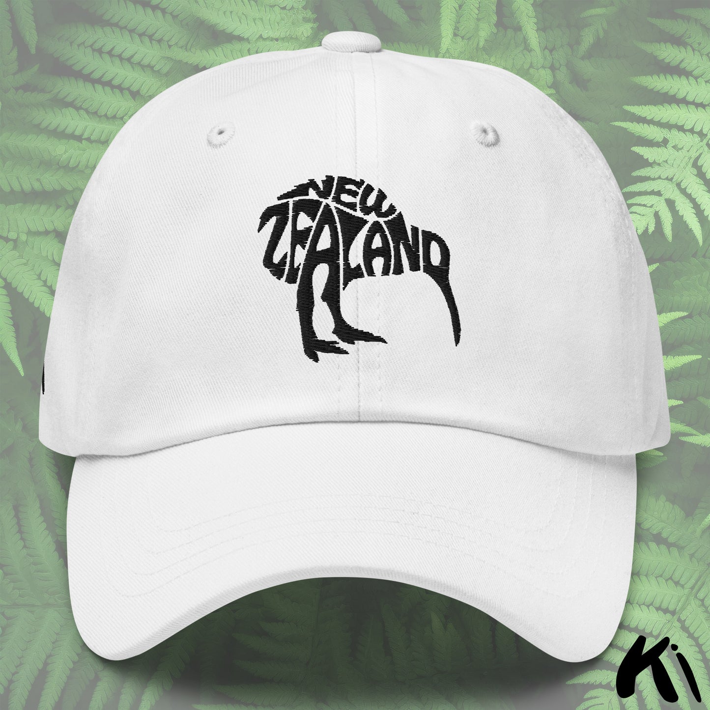 NEW ZEALAND KIWI Embroidered Dad Hat
