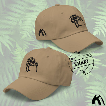 NEW ZEALAND KIWI Embroidered Dad Hat
