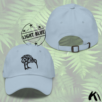 NEW ZEALAND KIWI Embroidered Dad Hat