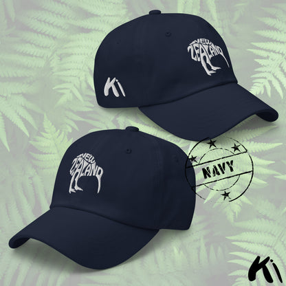 NEW ZEALAND KIWI Embroidered Dad Hat