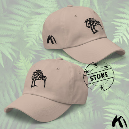 NEW ZEALAND KIWI Embroidered Dad Hat