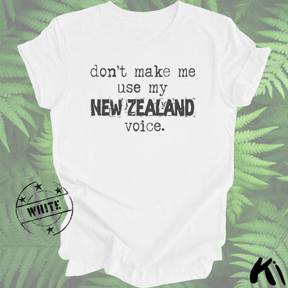 Funny NEW ZEALAND ACCENT Shirt