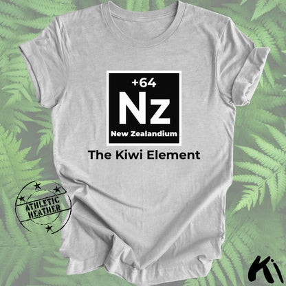 NZ Kiwi Element Chemical Symbol Shirt