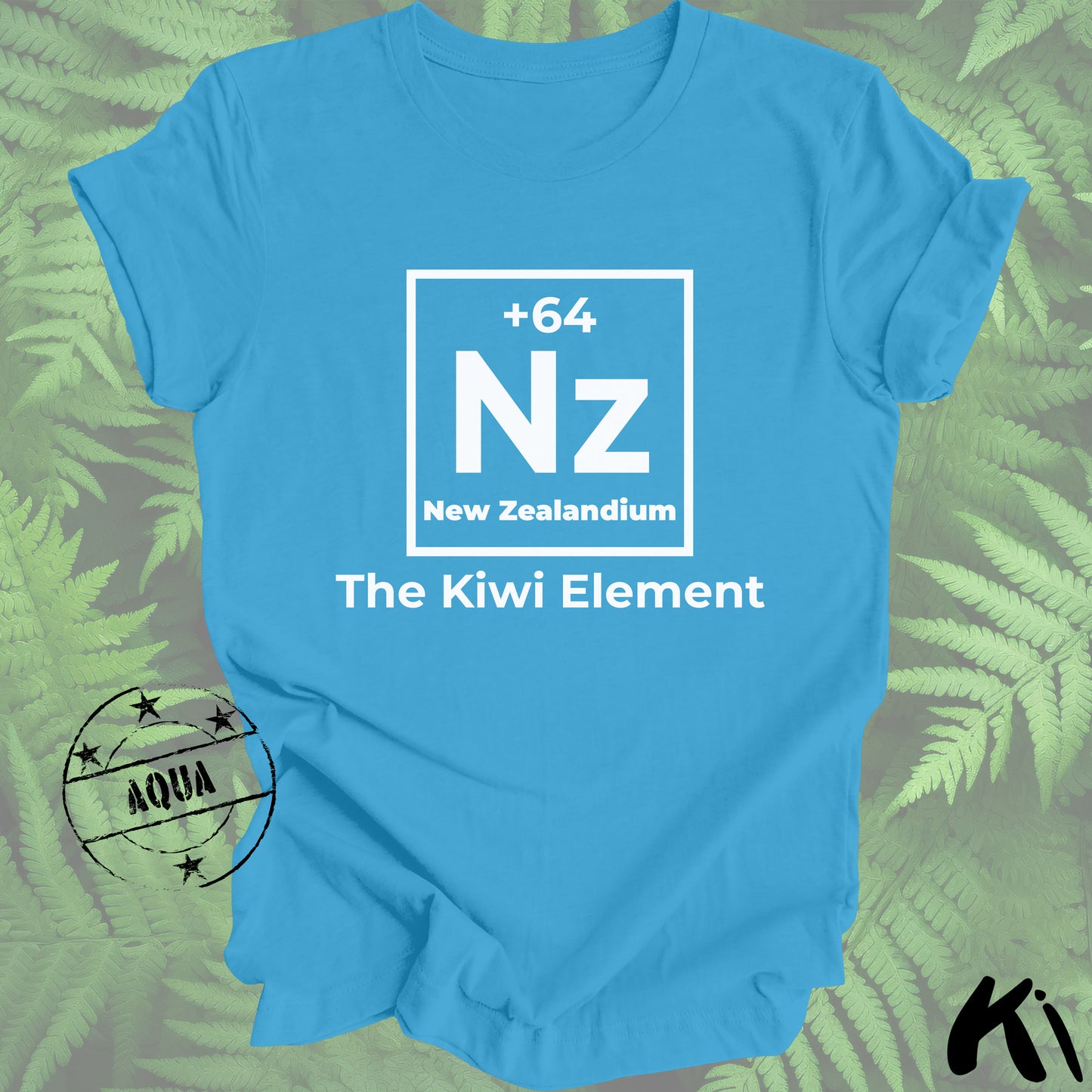 NZ Kiwi Element Chemical Symbol Shirt