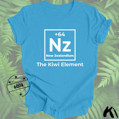 NZ Kiwi Element Chemical Symbol Shirt