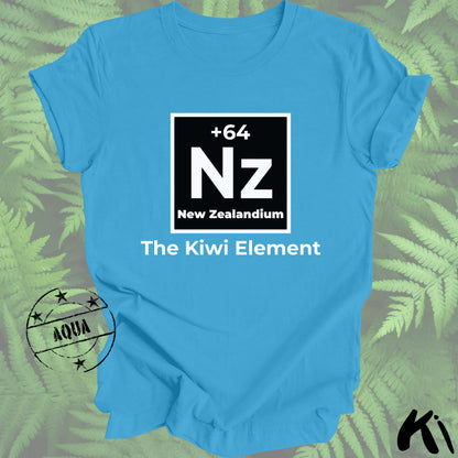 NZ Kiwi Element Chemical Symbol Shirt