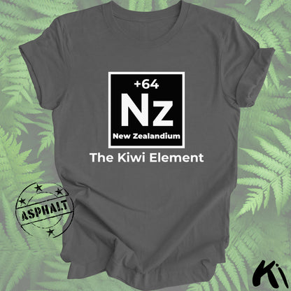 NZ Kiwi Element Chemical Symbol Shirt