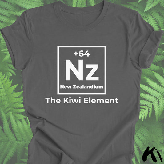NZ Kiwi Element Chemical Symbol Shirt