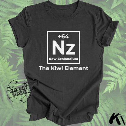 NZ Kiwi Element Chemical Symbol Shirt