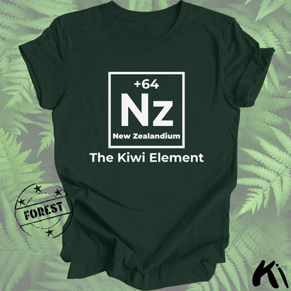 NZ Kiwi Element Chemical Symbol Shirt