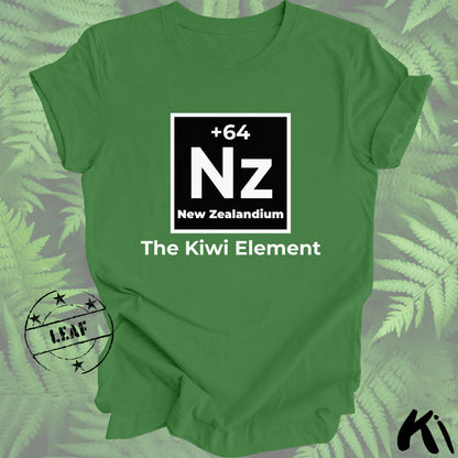 NZ Kiwi Element Chemical Symbol Shirt