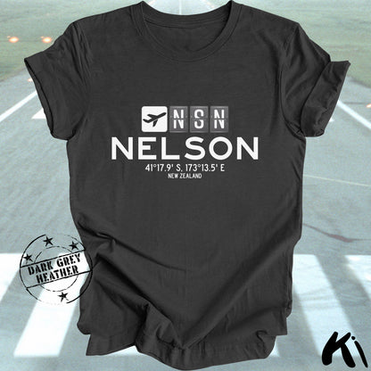 NELSON Airport Code Shirt