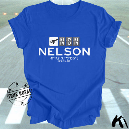 NELSON Airport Code Shirt