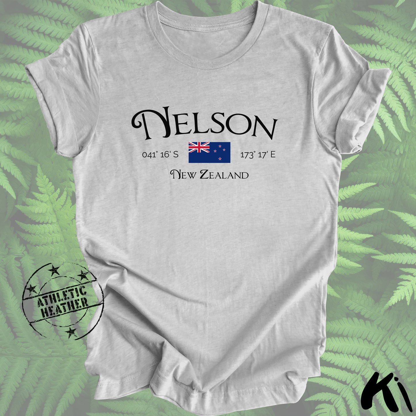 NELSON New Zealand Flag Co-ordinates Shirt