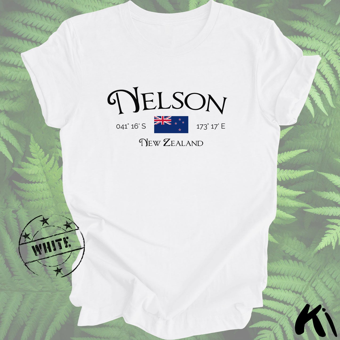 NELSON New Zealand Flag Co-ordinates Shirt