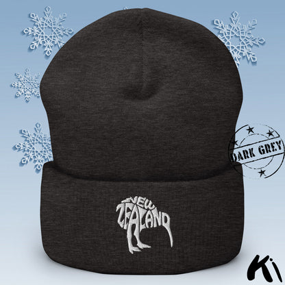 NEW ZEALAND KIWI Cuffed Beanie